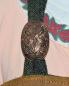 Preview: Nahaufnahme am Träger des Wikingerkleides Wikinger Fibel Set im Oseberg Stil aus Bronze